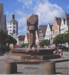 Marktplatz in Gnzburg